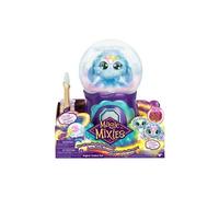 Magic Mixies- Boule de Cristal Magique Peluche Interactive Bleue de 20 cm avec Plus de 80 Sons et réactions, 14690