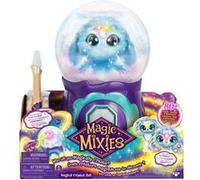 Magic Mixies- Boule de Cristal Magique Peluche Interactive Bleue de 20 cm avec Plus de 80 Sons et réactions, 14690