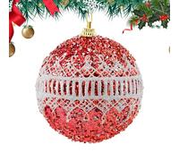 Boule de Décoration pour Sapin de Noël,Boules Arbre 8cm Anticassantes à Paillettes - Décoration de Fête et Réception,pour Appartement Maison Bureau Célébration Photographie
