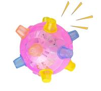 Boule de divertissement pour chiens en mouvement - Dance Spin, Sound Orb | Dispositif d'éclairage avec réponse du capteur de mouvement et mode de jeu coloré conçu pour stimuler