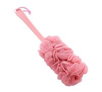 Boule de douche en maille à Long manche, boule bulles bain, Loofah, brosse exfoliante for le corps, gommage du dos, fournitures salle Pour Douche(Color 3)
