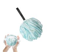 Boule de douche éponge bain dégradée, mignonne grande douce, fleur bain, nettoyage du corps, bouffée exfoliante, mousse accessoire douche, épurateur salle unisexe, l