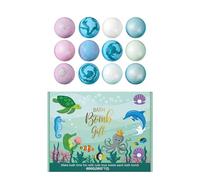 Boule de douche - Produits de soin du corps en mousse faits à la main - 12 pièces - Pour - Pour la douche - Pour adolescents, filles, maison, crèche, hôtel, , fête d'anniversaire