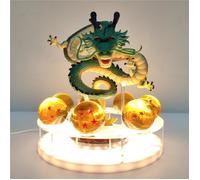 Boule de Dragon Shenron boule de cristal led bricolage veilleuse Dragon boule Z lampe USB puissance Shenlong Dragon balle Super Lamp