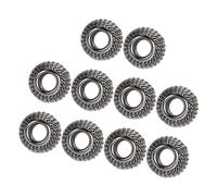 Boule de en fer décorative, 10 pièces, composants artisanaux pour boucles d ' oreilles, colliers, fournitures de fabrication de bijoux faits à la main, pièces d ' accessoires faites à la main