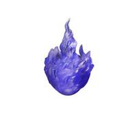 Boule De Feu De Décoration À Effets Spéciaux, Boule De Feu Solide Avec Support Pour Modèle Gundam, Figurines D'action Et Jouets-Bleu Foncé