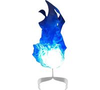 Boule de feu flottante Ornements de boule de feu lumineuse LED pour accessoires de fête Cosplay Props