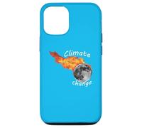 Boule de feu Terre. Changement Climatique. Coque pour iPhone 12/12 Pro