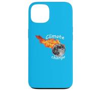 Boule de feu Terre. Changement Climatique. Coque pour iPhone 13