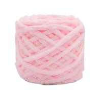 Boule de fil à rayures glacées, 100g/bricolage, fil épais, bâton simple brin, écharpe tissée à la main, pantoufles et sac tricoté, 50m, doux et chaud(2 whiting)