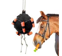 Boule de foin pour cheval, distributeur de carottes interactives, pour chèvre, mouton, vache, bétail, ferme, écuries, paddocks clôture, extérieur et intérieur