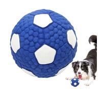 Boule de Football Indestructible pour Chien - Jouet de Dentition pour Chiot - Balle de récupération Interactive - Balle Robuste pour l'entraînement - en Caoutchouc à élevé