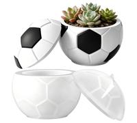 Boule de Football Moule en Silicone pour Bougie Moule à Récipient en Forme