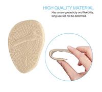 Boule de Gel de Confort Ultime de Coussins à Pied avec Conception Antidérapante pour Femmes Talons Hauts - Flexible Metatarsal Gel Forefoot Semers - 2 Paires