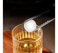 Boule de glace à café en acier inoxydable, 1 lot de pierres rafraîchissantes pour whisky et café sans dilution - Glaçons réutilisables en métal faciles à nettoyer pour les amateurs de café (boule de