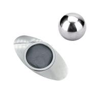 Boule de glace de café boule de glace de refroidissement réutilisable avec support 38mm boules congelées rehausseur de saveur de café Gadget boule de glace de boisson(Rack and Ball)