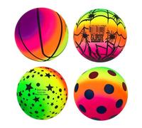 Boule de gonflable en caoutchouc durable | La surface texturée vibrante et à haut rebond offre une prise en main, ce qui rend cet orbe durable