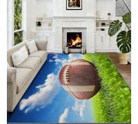 Boule de Gravats Tapis 150x240 cm Sports Moquette Antiderapant à Poils Courts Tapis 3D Lavable en Machine Convient aux Chambres, Bureaux Salons et Couloirs b-3200