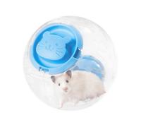 Boule de hamster nain transparente avec trous de ventilation, jouet amusant interactif, activité de petits animaux pour le divertissement
