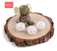 Boule De Hochet En Plastique Pour Bébé, 10 Pièces, 24mm, Perles De Bricolage, Jouet Fabricant De Bruit, Anneau De Dentition, Bracelet D'allaitement, Accessoires De Collier