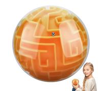 Boule De Labyrinthe Séquentielle À Mémoire De Gravité 3D - Magic Brain Teasers Jeux Sphère Puzzle Jouets Éducatifs,Défis Éducatifs De Puzzle De Boule De Cube 3D pour Le Jeu De Casse-tête D'amateur De