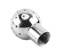Boule De Lavage En Acier Inoxydable 304 Sécurité Alimentaire Structure De Filetage Interne Anti-fuite Systèmes De Distribution De Pulvérisateur Uniformes Pulvérisateur Fixe De Qualité Alimentaire