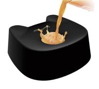 Boule de Léchage pour Chien Gamelle en Silicone Antidérapant avec Sphère | Gamelle anti-glouton pour Chien de Taille Moyenne Chiot à la Maison Camping Voiture Intérieur