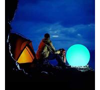 Boule de lumière colorée RGB Balle de lumière LED avec télécommande Balle lumineuse gonflable étanche