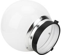 boule de lumière douce de 15 cm, matériau translucide, éclairage à 360 degrés, robuste et durable, pour les portraits, accessoire pour la photographie en studio