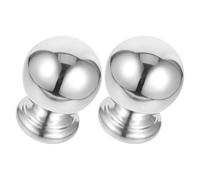 Boule de Main 60mm Courante en Acier Inoxydable 2 Pièces | Finition Argenté, Usage Intérieur et Extérieur, Résistante aux Intempéries, pour Balustres et Escaliers