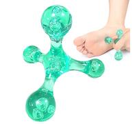 Boule de Massage Profonde - Masseur Manuel Portable, Outil De Pour Le dos, Cou, Épaules, Articulations, Pieds Et Jambes, Musculaire, Maison, Gym, Voyage