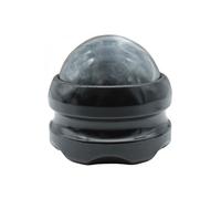 Boule de massage roll on avec rotation à 360° - Gris - Vivezen Gris