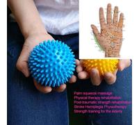 Boule De Massage Spiky, 9cm, Soulagement De La Douleur Des Pieds Et Des Mains, Masseur De Stress, Points De Déclenchement, Soins De Santé, Sport, Massage Et Relaxation
