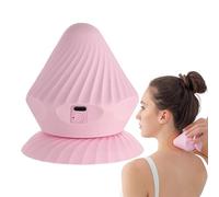 Boule de massage vibrante, balle de massage vibrante électrique | Masseur musculaire électrique,Disposage d'entraînement à domicile rechargeable avec aspiration pour les jambes arrière de la taille