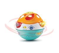 VTech Jouet interactif 3-en-1 Magic Music Ball – Bouge seul, musique – 9–36 mois – Allemand