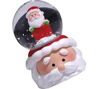 Boule de neige de Noël Éclairage coloré Décoration de la maison Veilleuse Décoration pour la famille Amis Vieil homme