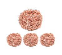 Boule De Nettoyage en Cuivre - Brosse De Nettoyage en Fil Decuivre pour Cuisine - Eponge Cuivre pour Nettoyer Vaisselle, Casseroles, Poêles, Four Grille, Salle De Bain
