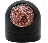 Boule de nettoyage pour pointes à souder en acier inoxydable Doré Noir (B) | Bobine de fil en laiton, élimine l'oxydation instantanément, pas besoin d'eau, conforme à la norme RoHS