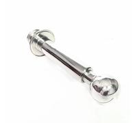 Boule de nettoyage rotative Tri trèfle, 1.5 ", pince triple X 2.5", en acier inoxydable SUS 304, raccord sanitaire, bière, longueur 280mm