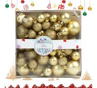 Boule de Noël - 8,27 x 8,27 x 2,76 pouces Boules de Noël, Boule suspendue, Boule d'arbre de Noël, Ornement de table pour extérieur, chemin de jardin, garde-corps fenêtre guirlande