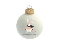 Boule de Noël - Atelier Oranger - Mon Premier Noël - Verre - 8 cm - Pastel