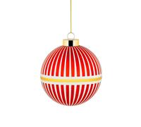 Boule de Noël Delight 2 HxØ 10.5x9cm