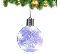 Boule de Noël éclairée - Décoration de Noël en plein air, lumières de Noël intérieures | Décoration de Noël illuminée pour armoire, balcon, jardin, arbre