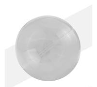 Boule de Noël en plastique transparent pour décoration de fête et loisirs créatifs (20 cm)