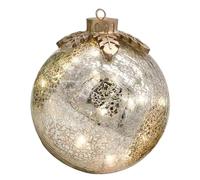 Boule de noël en Verre LED, Boule de Cristal, Lampe décorative d'halloween (3 pièces)
