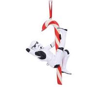 Nemesis Now Stormtrooper Décoration de Noël à Suspendre en Forme de Canne à Sucre d'orge Blanc 12 cm