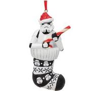 Boule de Noël Figure d'art Stormtrooper in Stocking 11,5 cm Multicolore G