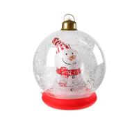 Boule De Noël Gonflable - Boule Gonflable De Noël, Décoration Gonflable Géante De Jardin De Noël, Adorable Boule Gonflable De Bonhomme De Neige, Ornement De Pelouse Pour Les Vacances |
