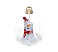 Boule de Noël Gonflable,Décoration de Boule de Noël à Gonfler | Décoration Festive Étanche pour Jardin Pelouse Intérieur Extérieur Fêtes