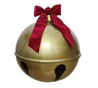 Boule De Noël Gonflable - Décoration Extérieure en Forme De Cloche | Ornement Festif Résistant Aux Intempéries pour Pelouse, Cour, Patio, Jardin, Arbre De Noël, Cérémonie Ou Fête De Mariage
